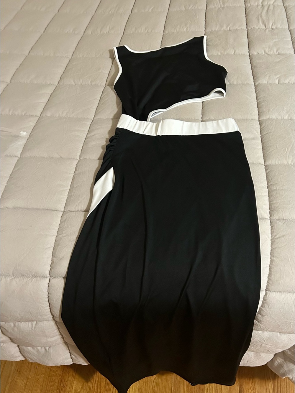 MICAS cut out maxi dress